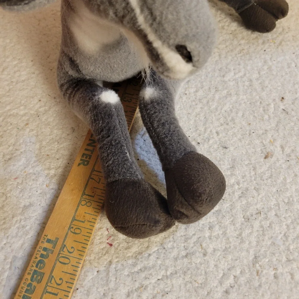 Tiger Tale Toys Mountain Goat Plush Kids 21in Gray Good Realistic Stuffed Animal